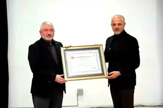 Afşin, Çorum Belediye Başkanı'na Fahri Hemşehrilik Verdi