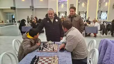 Çorum'da Aileler Satrançta Buluştu