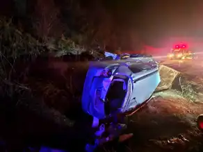 Çorum Alaca'da Şarampole Devrilen Araçlarda 5 Yaralı