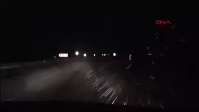 Kentin Yüksek Kesimleri Karla Kaplandı
