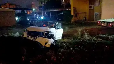 Çorum'da Korkunç Kaza: Sürücü Yaralanmadan Kurtuldu!