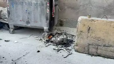 Çorum'da Tarihi Eve Sıçrayan Yangın Önlendi
