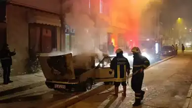 Seyir Halindeki Araçta Yangın!