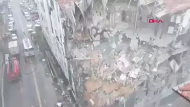 Çorum'da Doğalgaz Patlaması: 1 Ölü, 33 Yaralı, Bina Yıkılıyor