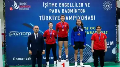 Osmancık'ta İşitme Engelliler Badminton Şampiyonu Belli Oldu