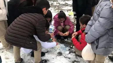 Ortaokul Öğrencileri Hayvan Dostlarına Yardım Eli Uzatıyor