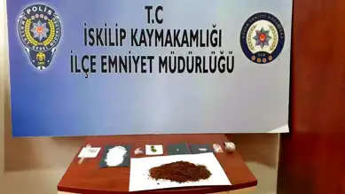 İskilip'te Uyuşturucu Operasyonu: 2 Gözaltı
