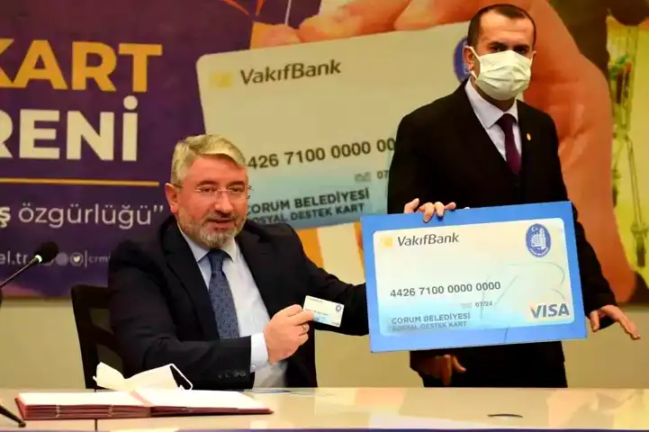 Çorum'da Sosyal Destek Kartı Ödemeleri Arttı!