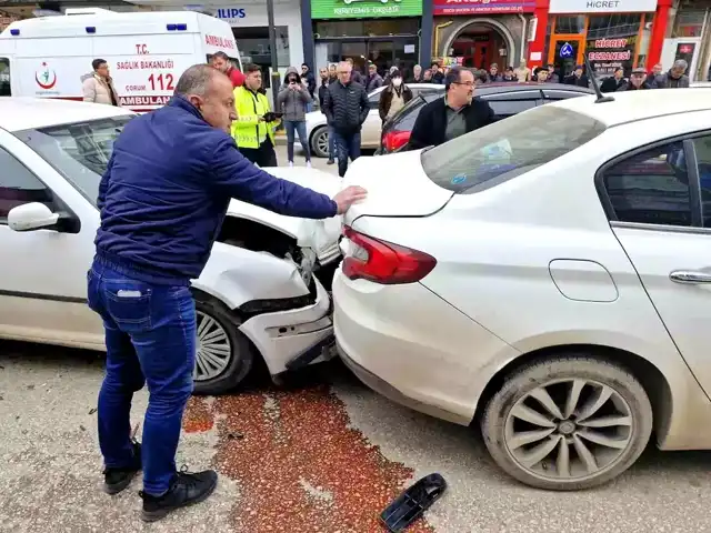 Çorum Alaca'da Trafik Kazası: 1 Yaralı